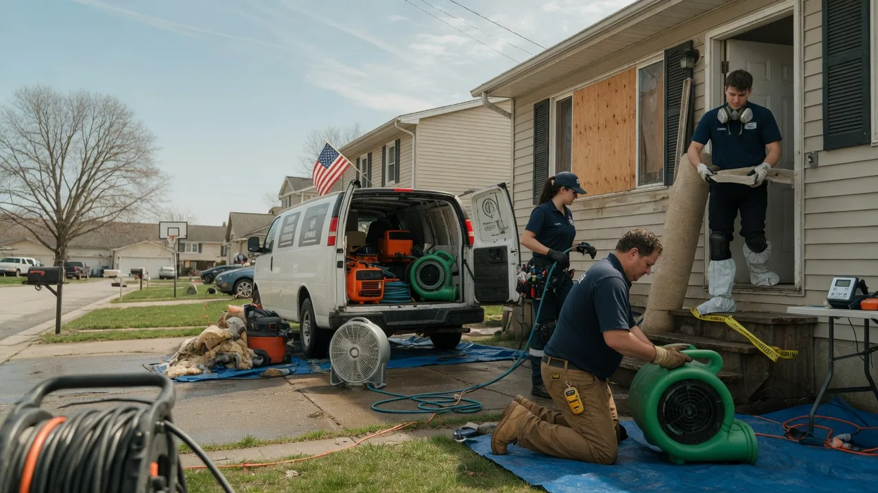 Water Damage Restoration in Dubach, LA near me